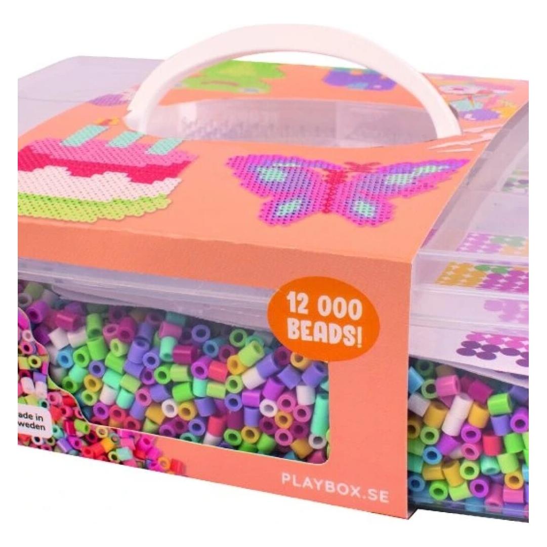 Playbox Korkenfeuerzeug im Kunststoffgehäuse Happy Mix + Teller und Schablonen 12000 Stück (2456671)