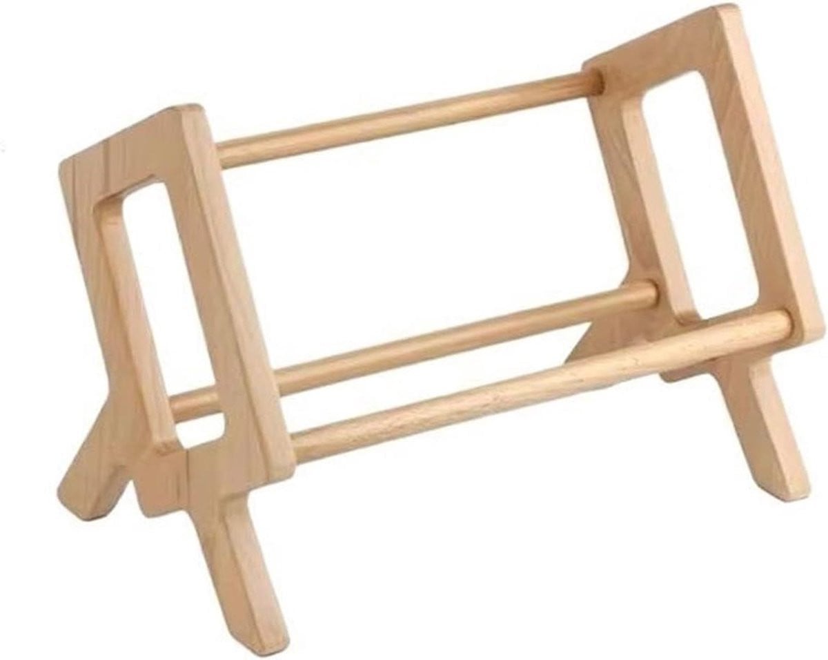 Kinder Boekenplank Desktop Organizer van Natuurlijk Hout, Breedte: 355 cm