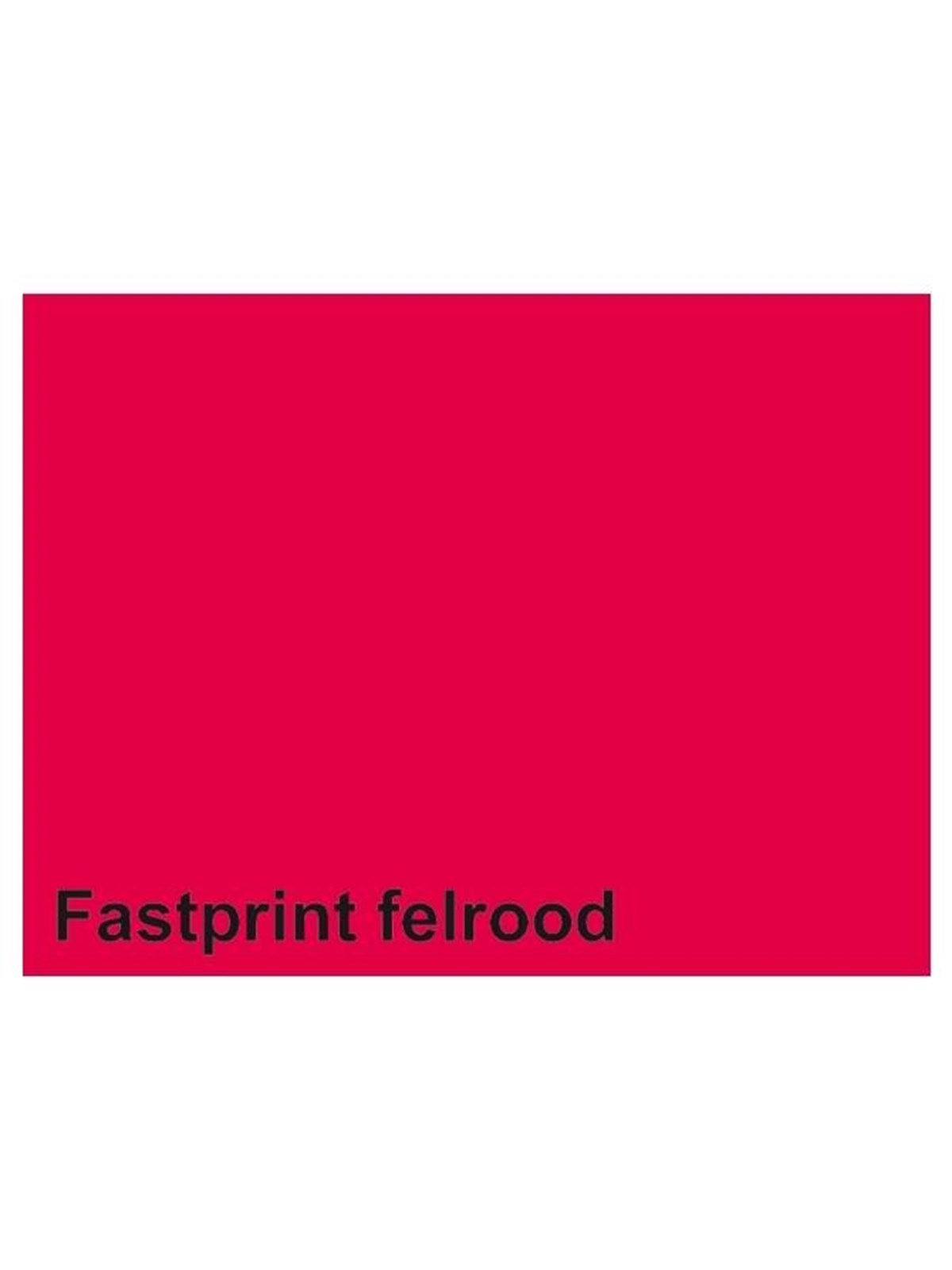 Quantore - Copy paper Fastprint A4 80gr bright red 100 sheets