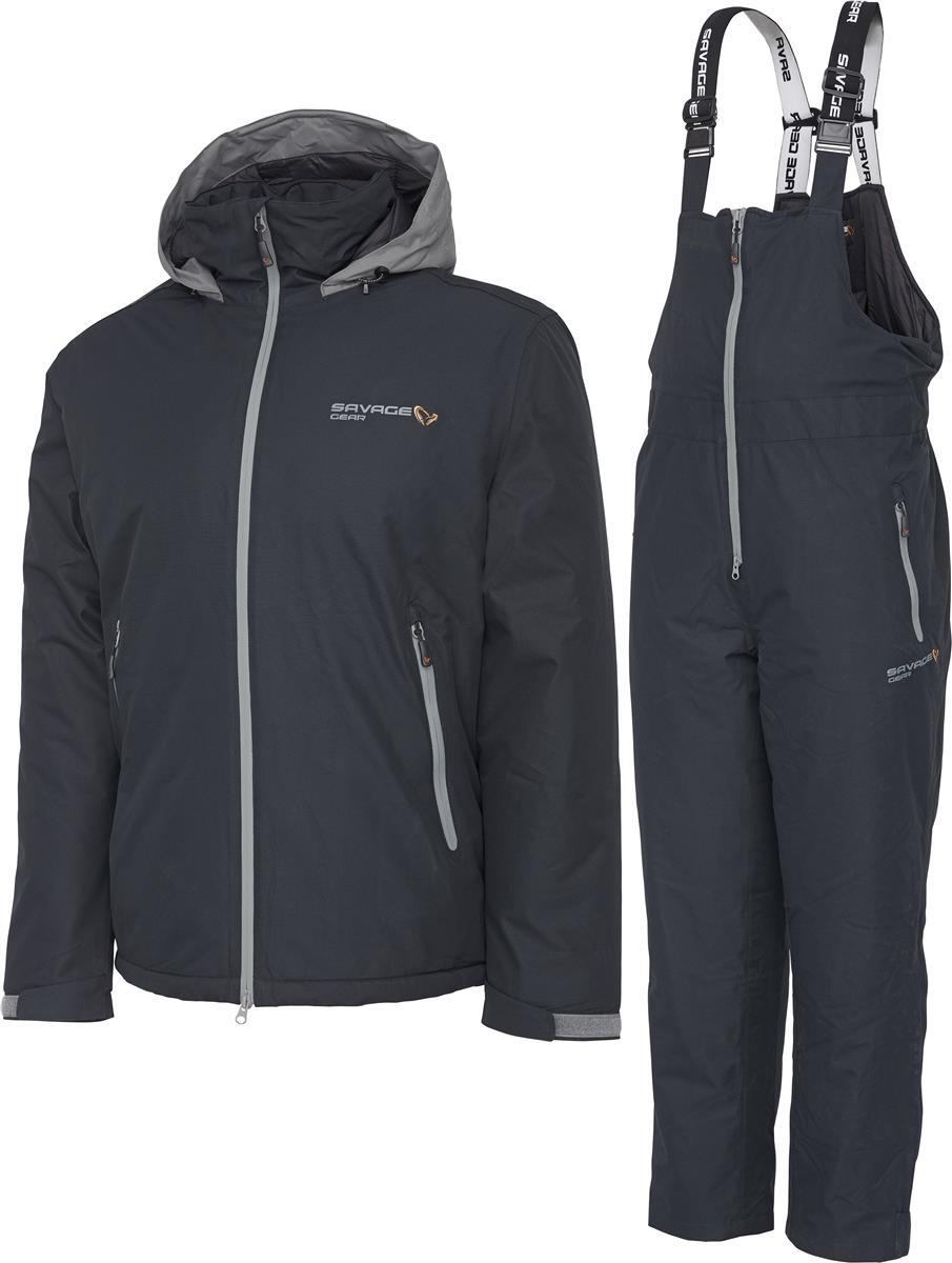 Savage Gear Thermo Anzug Jacke+Hose Größe L Winteranzug Thermoanzug