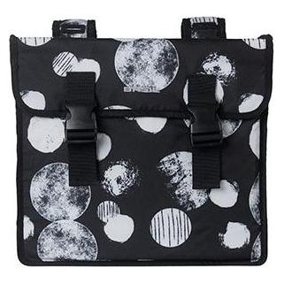Basil MARA XL SPHERE 35L Doppel-Stadtrucksack, Universal Bridge System, wasserdicht schwarz grau (NE (35 l, Gepäckträgertasche) (724234)