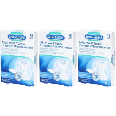 DR Beckmann Aufhellungstücher x3 3x15 St