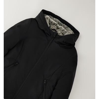 Outdoorjacke IDO "GIRL JACKET", Kinder, Gr. 152, schwarz, 100% Polyester, Jacken Outdoorjacke
