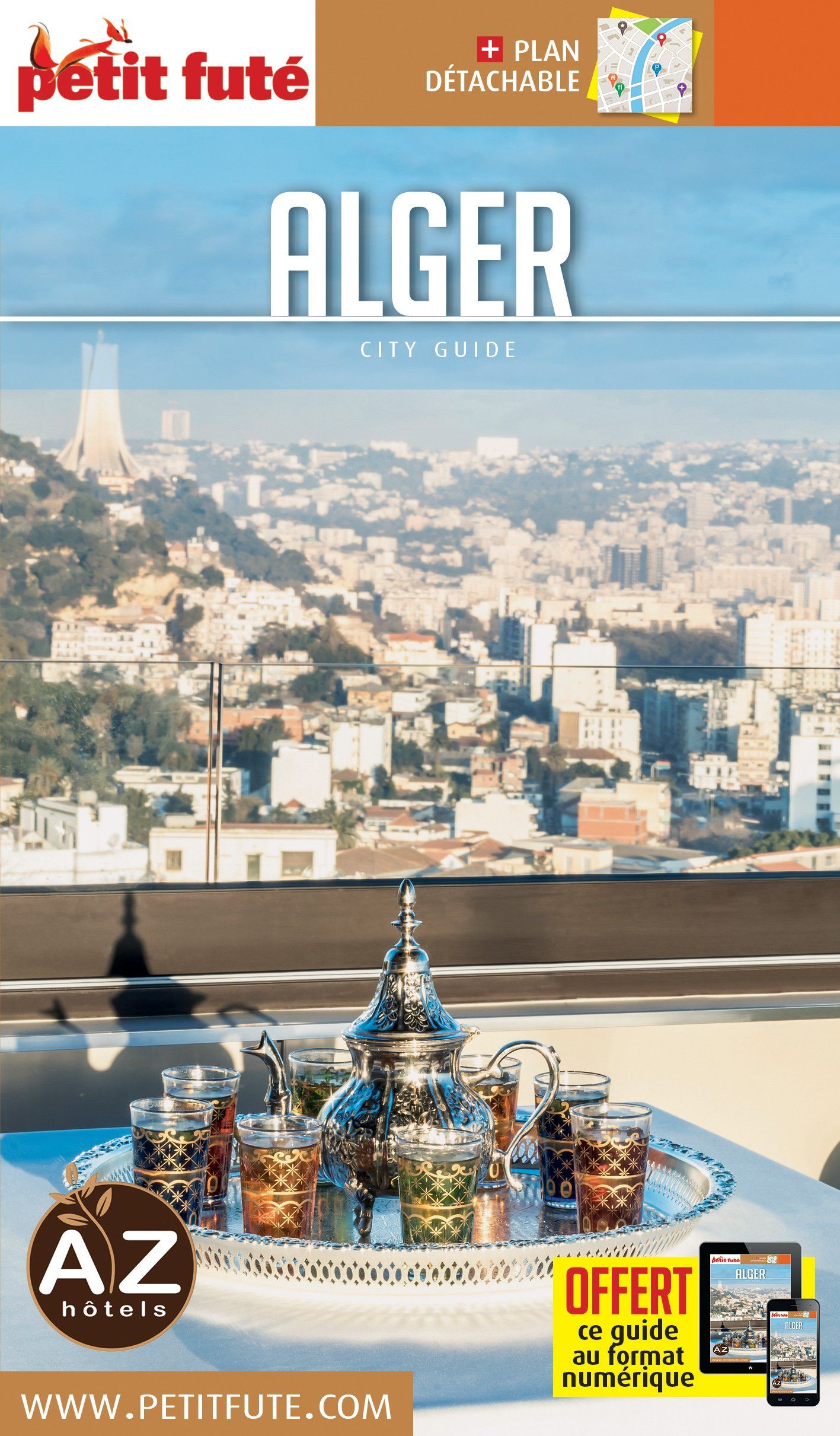 Guide de voyage - Alger + plan de ville   Petit Futé