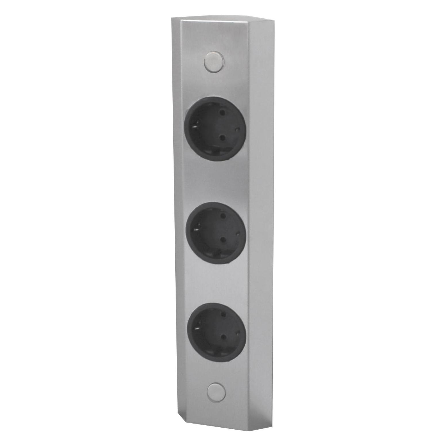 Thebo Eck-Steckdosenelement BODA 3f Steckdose, Edst, 2m (410803)
