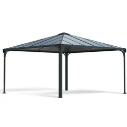 Canopia Palermo Aluminium-Pavillon 4,3 x 4,3 m Grau
