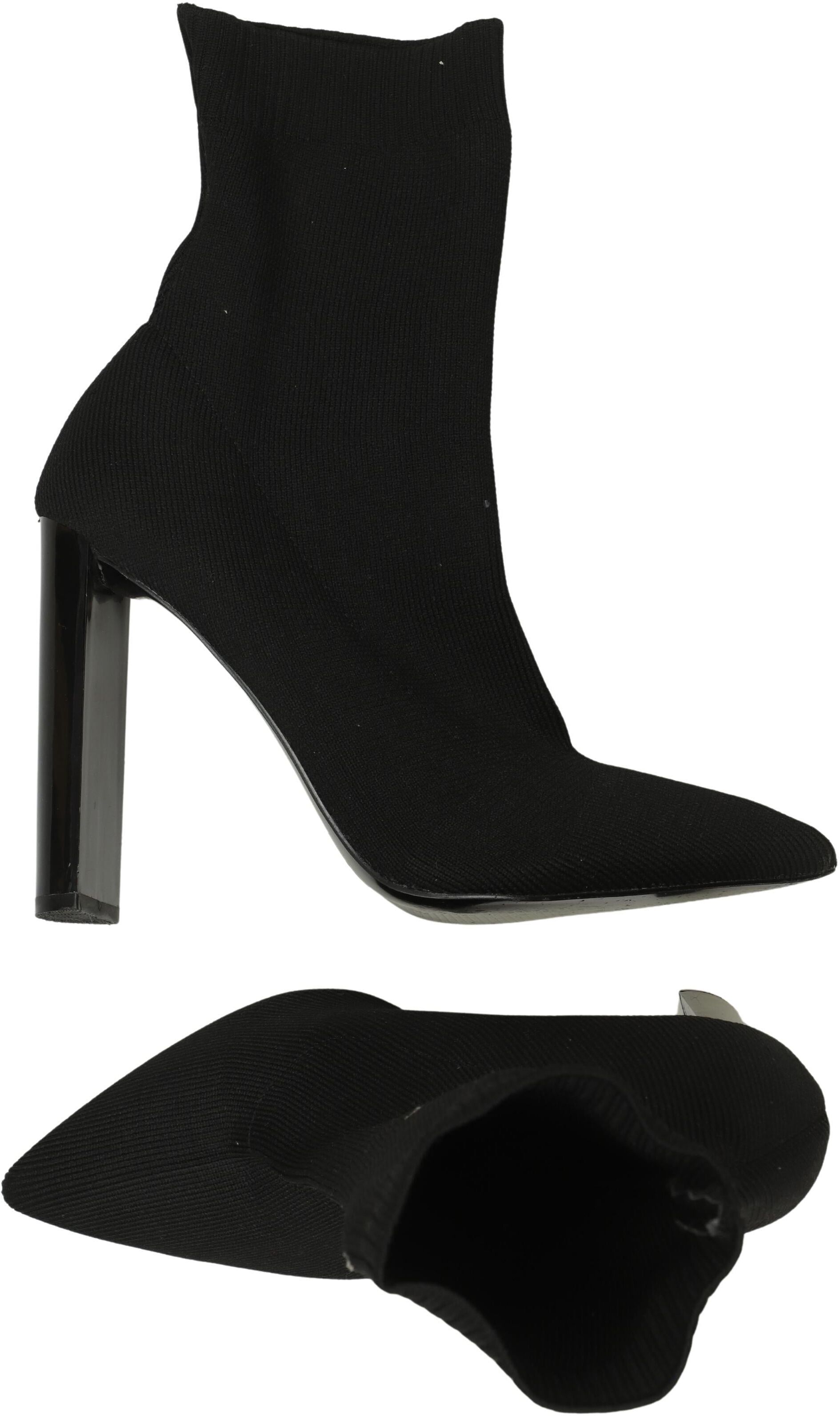 asos Damen Stiefelette, Schwarz, Gr. EU 39, kein / Etikett - Second Hand