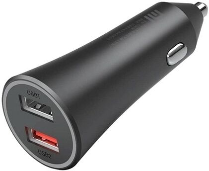Carregador de Isqueiro Mi Car Charger 2x USB 37W (Preto) - XIAOMI
