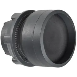 Schneider Electric ZB5AA26 Drucktaster, Frontelement, Harmony XB5, Kunststoff, 22mm, schwarz, zurückgesetzt, unbeschriftet, tastend