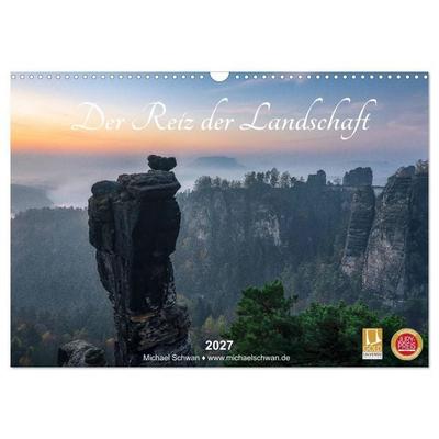 Der Reiz der Landschaft (Wandkalender 2027 DIN A3 quer), CALVENDO Monatskalender