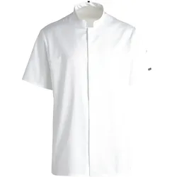 Kochhemd kurzarm "MENU KA" - XXL - Weiß