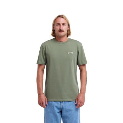 Sporttop BILLABONG "Arch Crew", Herren, Gr. XL, grün (sea spray), Obermaterial: 100% Baumwolle., Tops Sporttop