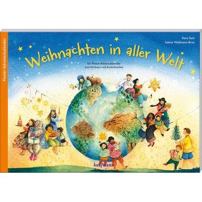 Weihnachten in aller Welt. Ein Poster-Adventskalender zum Vorlesen und Ausschneiden