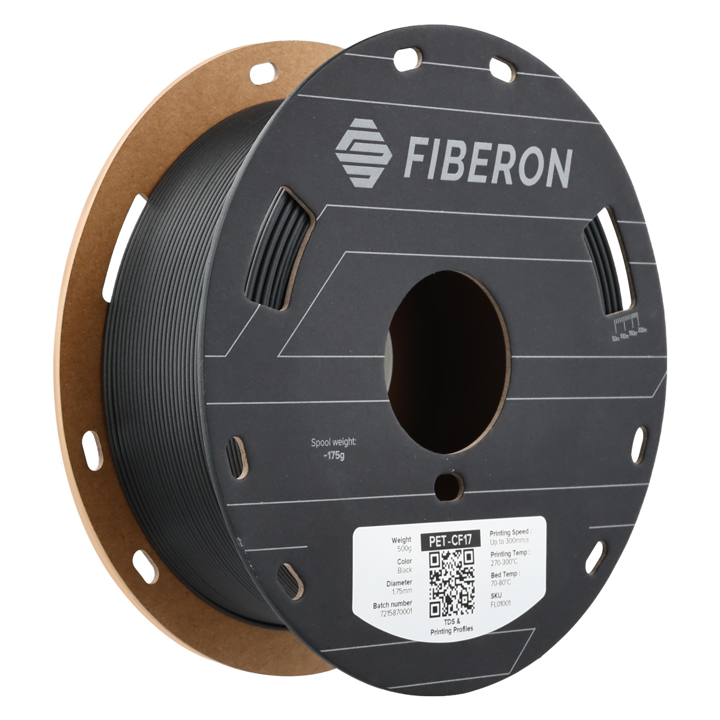 Polymaker Fiberon PET-CF17 (PETG-CF, 500 g, 1.75 mm) (FL01001)