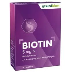 GESUND LEBEN Biotin 5 mg N Tabletten 60 St