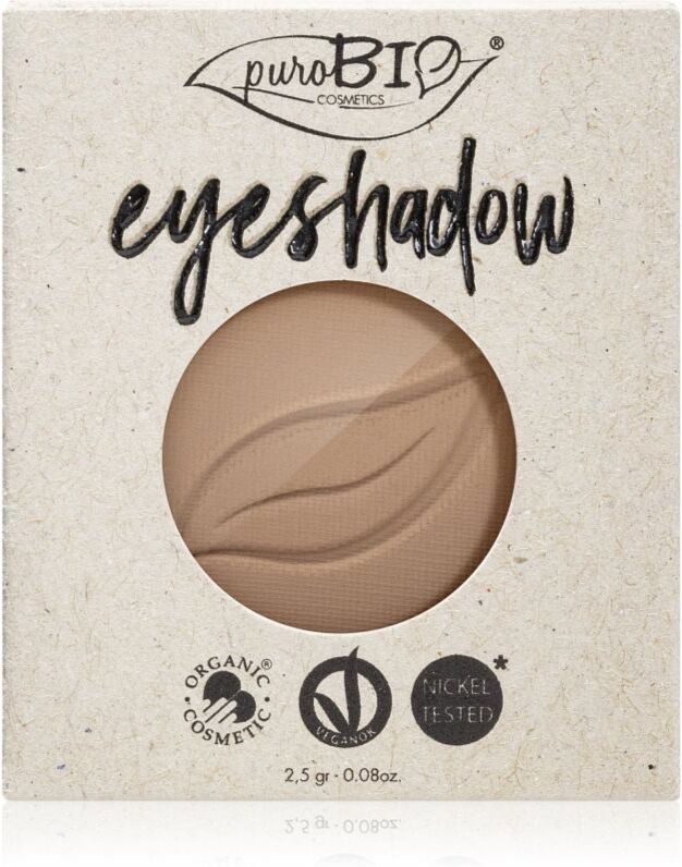 puroBIO Cosmetics Compact Eyeshadows eyeshadow refill shade 02 Dove Gray 2,5 g