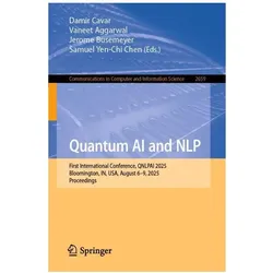 Quantum AI and NLP, Fachbücher von Jerome Busemeyer, Vaneet Aggarwal