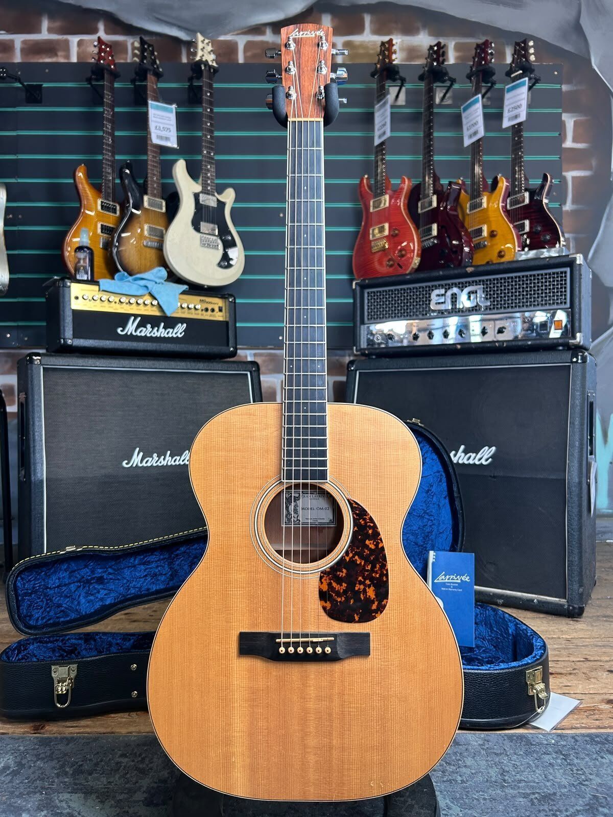 Larrivee OM-02 Satin Natural 2013 Electro-Acoustic Guitar   Satin Natural - Refurbished