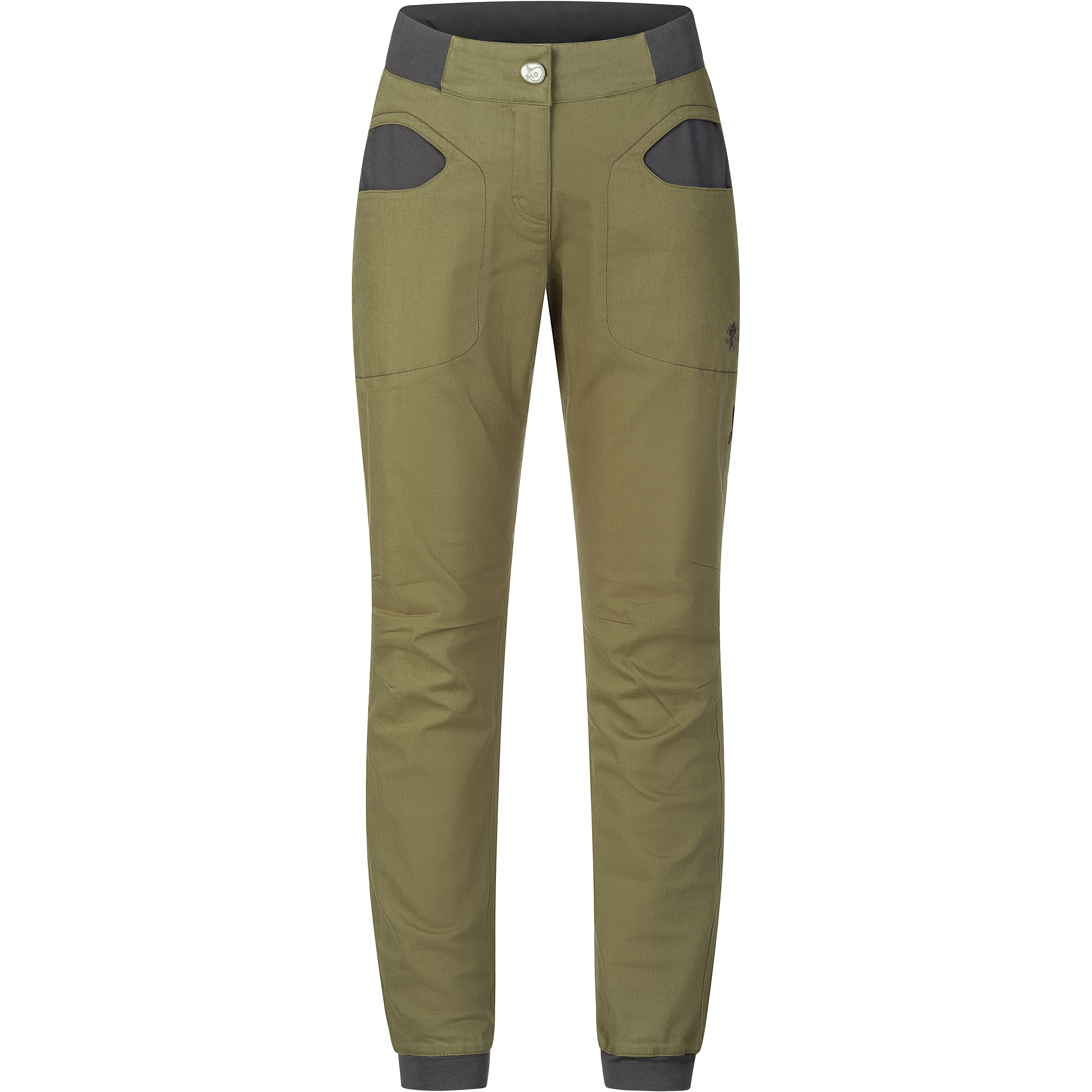 Rafiki Sierra Hose Damen Kletterhose oliv Größe XS Bouldern Elastisch