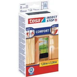 tesa Fliegengitter INSECT STOP anthrazit 1,2 x 2,2 m