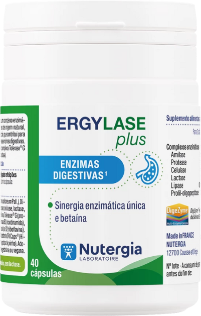 Nutergia Ergylase Plus 40 cápsulas