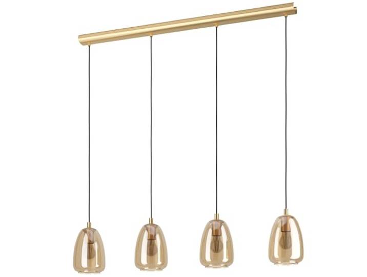 EGLO hanglamp Alobrase, 4-lichts pendellamp eettafel