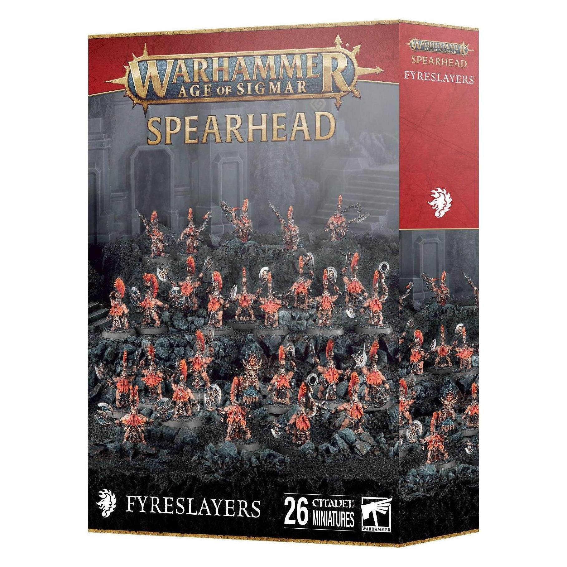 Games Workshop Warhammer AoS - Spearhead Fyreslayers (Kunststoff) (99120205060)