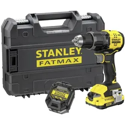Stanley, Bohrmaschine + Akkuschrauber, Akku-Schlagbohr., 18V, BL, 1x2,0Ah,Kof