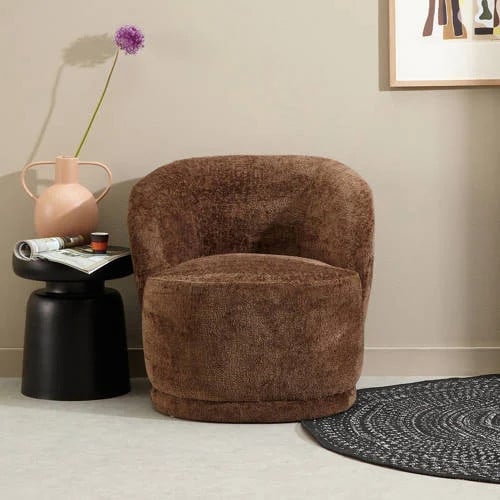 NOUS Living fauteuil Hila modern lounge fauteuil voor volwassenen