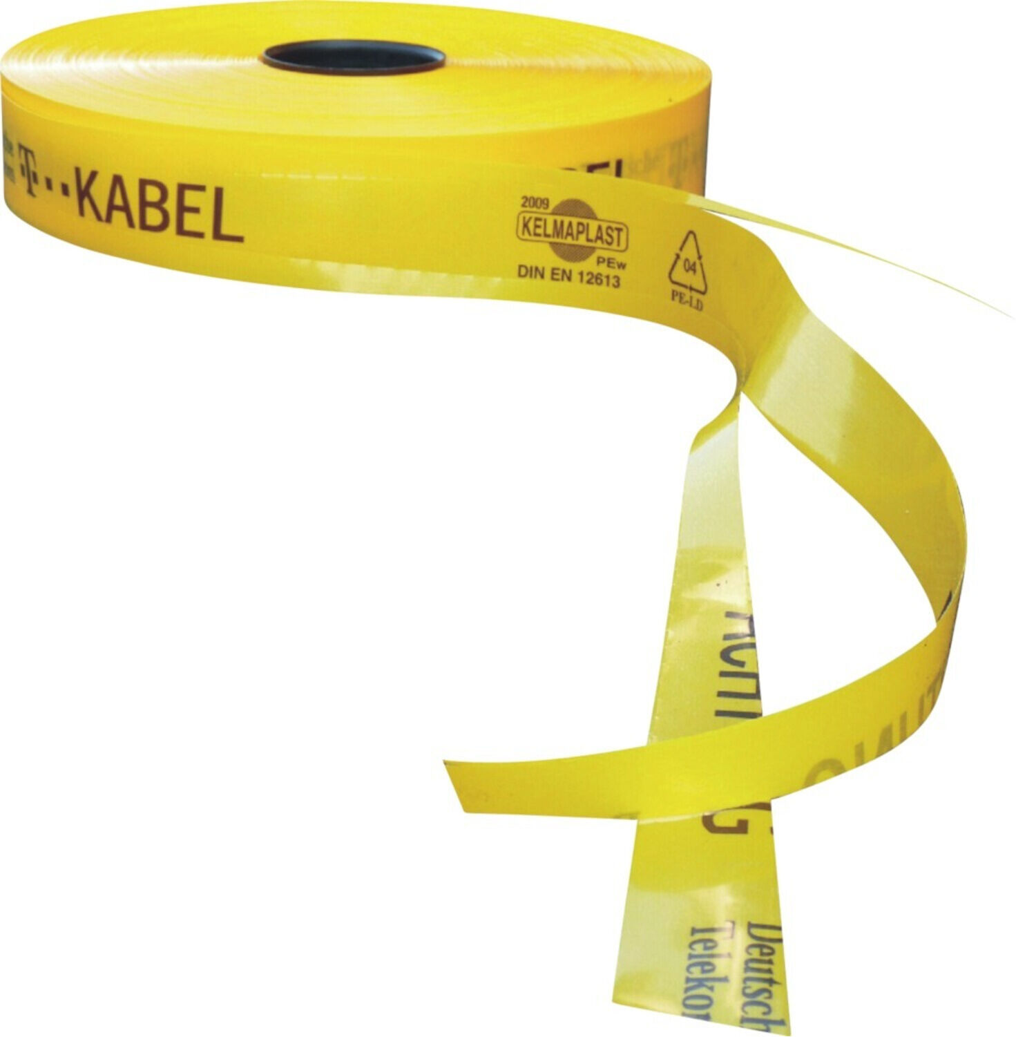 KELMAPLAST Trassen-Warnband 250 m T-Kabel Sollbruchstellen gelb (9402500500250010122603600)