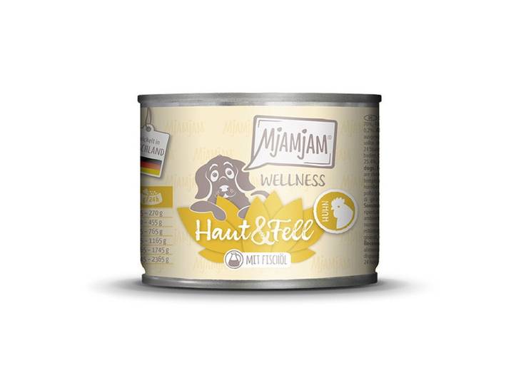 [Peut être servi frais pour l'été] MjAMjAM Nourriture humide pour chien poulet Wellness 200 g