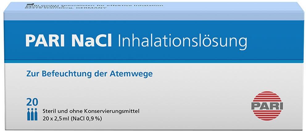 Pari NaCI Inhalationslösung Ampullen 20x2,5 ml 20x2,5 ml Ampullen