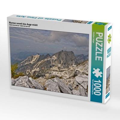 CALVENDO Puzzle Marmor soweit das Auge reicht 1000 Teile Puzzle quer | 1000 Teile Lege-Größe 64 × 48 cm Foto-Puzzle für glückliche Stunden