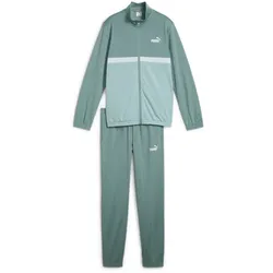 PUMA Polyester Colorblock Trainingsanzug Jungen 30 - green moon 176