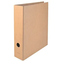 Falken Ordner A4 »PURE Nature - 8 cm« braun, 8x31.8x28.5 cm