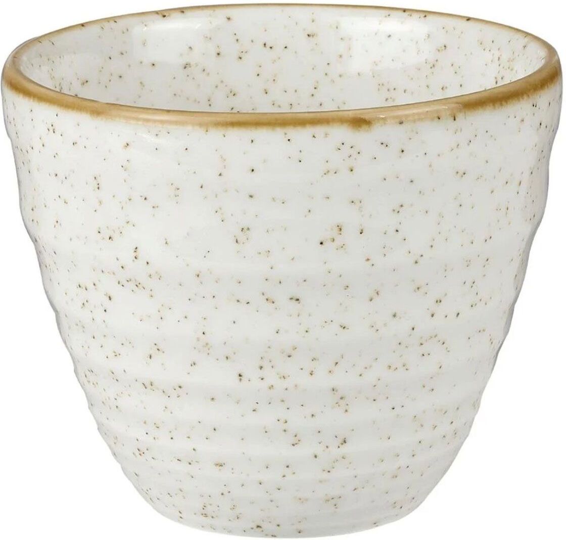 Churchill Tazza Ondulata 28 Cl Barley White