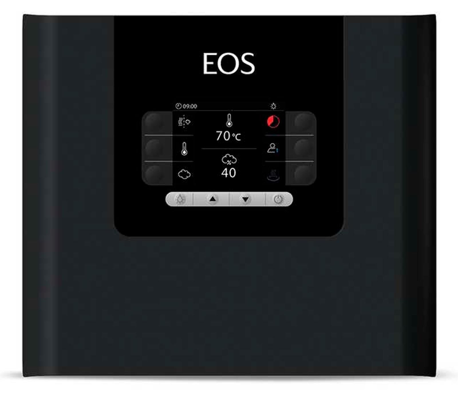 EOS Compact HP Sauna-besturingssysteem voor droge en vochtige sauna's, antraciet