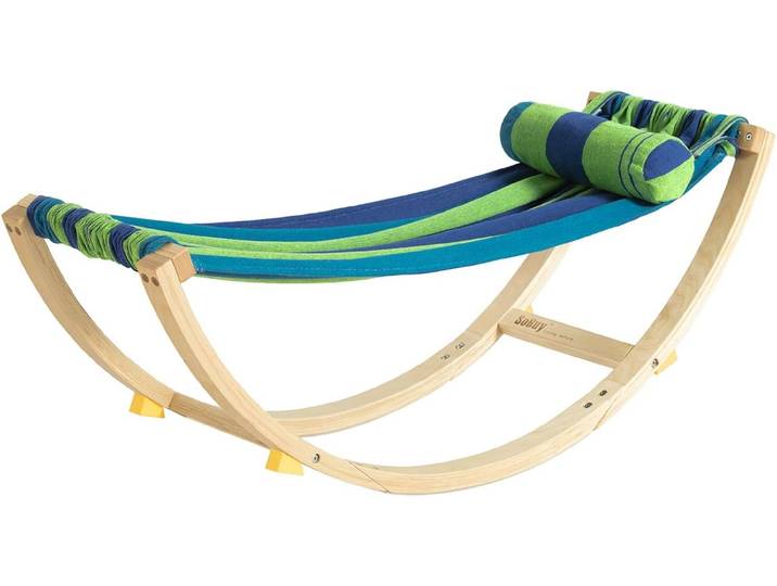 Lit Enfant Bébé Hamac Enfant Chaise Longue Pour Enfant Kmb16-j Sobuy