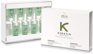 Arual Keratin Regenerador Tratamento Ampolas 8 Ampolas 10 ml