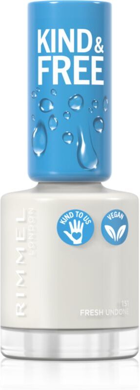 Rimmel Kind & Free nail polish shade 151 Fresh Undone 8 ml