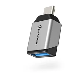 ALOGIC ULCAMN-SGR Kabeladapter USB C USB A Grau