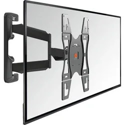 Vogels VWC 2018-4 Wandhalterung schwenkbar (Wand, 30 kg, 32.01" - 55"), TV Wandhalterung, Schwarz