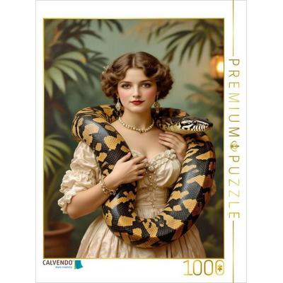 CALVENDO Puzzle Die Schlangenbeschwörerin | 1000 Teile Lege-Größe 64x48cm Foto-Puzzle für glückliche Stunden, Sonstige von , Calvendo Puzzle
