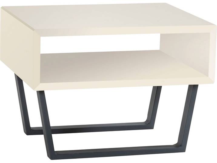 Nachttisch HASENA Jose , weiß (buche weiß deckend, lackiert), B:50cm H:36cm T:41cm, Tische, Nachttisch