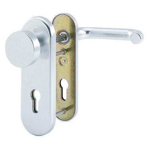Hoppe Paris 58/3331K/353K-1/138L Wechselgarnitur kurz 72 (Türgriff) (3345063)