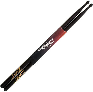 Zildjian 5A Black Hickory Sticks -Wood- Noir
