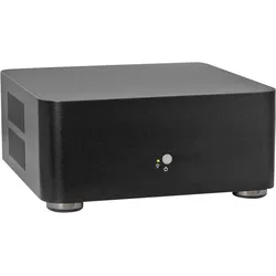 Intertech A80 (Mini-ITX), PC Gehäuse, Schwarz