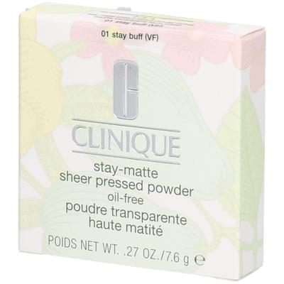 Clinique Stay-Matte St Matte Pr Pwdr-Stay Bu 7.6Gm/.27Oz 7,6 g Pulver