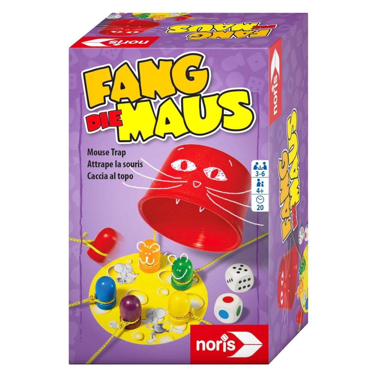 Noris Fang die Maus (Deutsch, Englisch, Französisch, Italienisch, 2 - 6 Spieler) (606144011)
