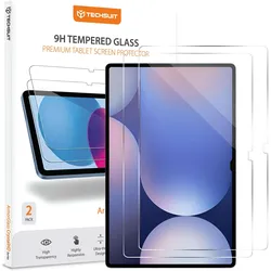 Techsuit - ArmorGlass CrystalHD (2 pack) - Samsung Galaxy Tab S9 Plus - Clear (2 Stk., Samsung Galaxy Tab S10+), Tablet Schutzfolie